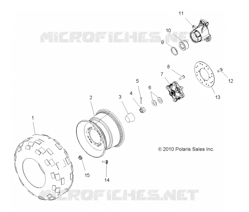 RADS, REAR TIRE and BREMSE DISC