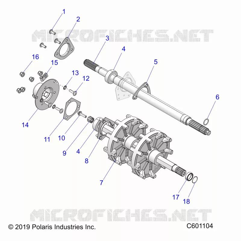 ANTRIEB, JACKSHAFT AND DRIVESHAFT