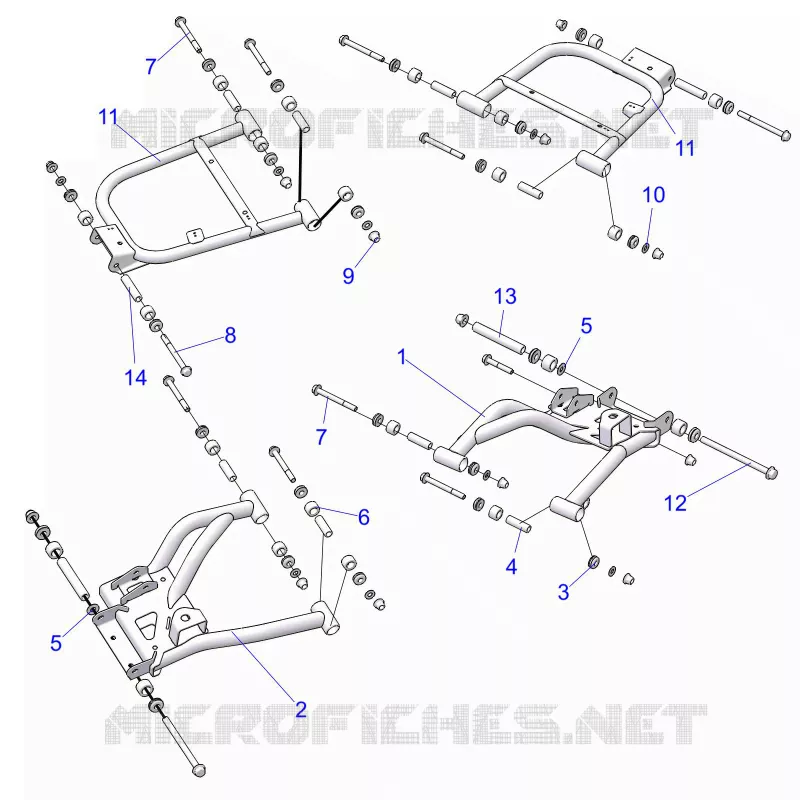 HINTERRADAUFHÃ„NGUNG CONTROL ARMS