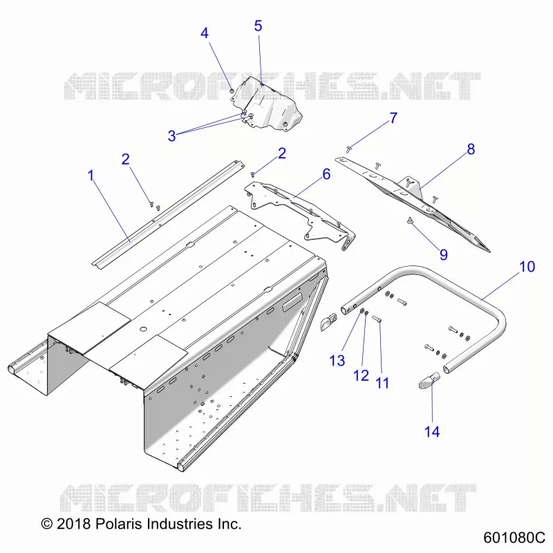 BODY, BUMPER, REAR, SNOWFLAP AND RÃŒCKLICHT COVER