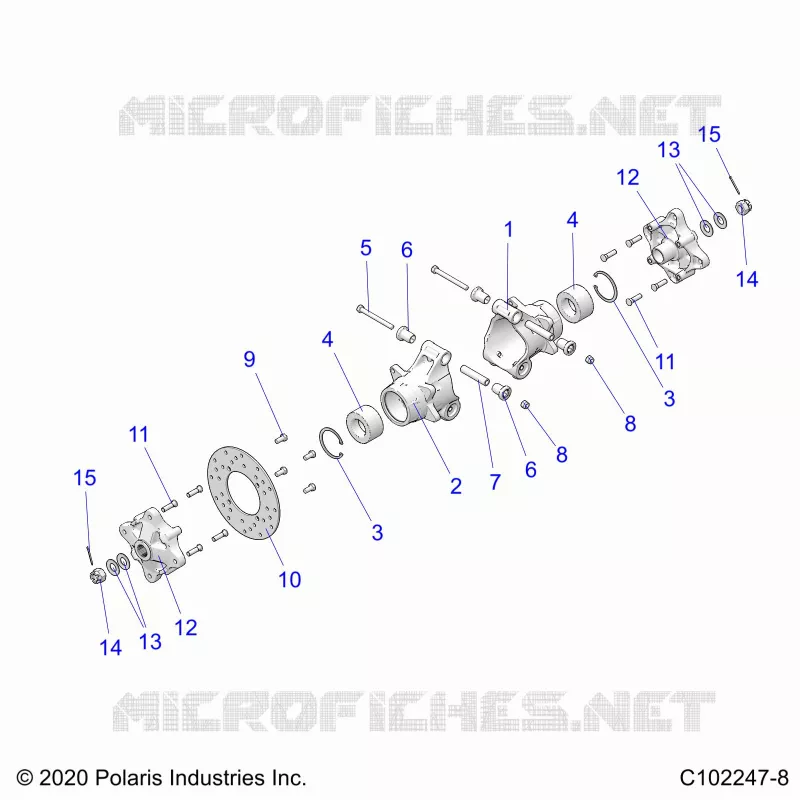 HINTERRADAUFHÃ„NGUNG HUBS, CARRIER AND BRAKE DISC