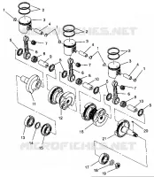 KOLBEN   KURBELWELLE XLT 0940767, XLT SP 0940667   XLT SKS 0940567 (4925022502037A)