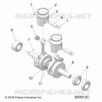 ENGINE, PISTON & CRANKSHAFT