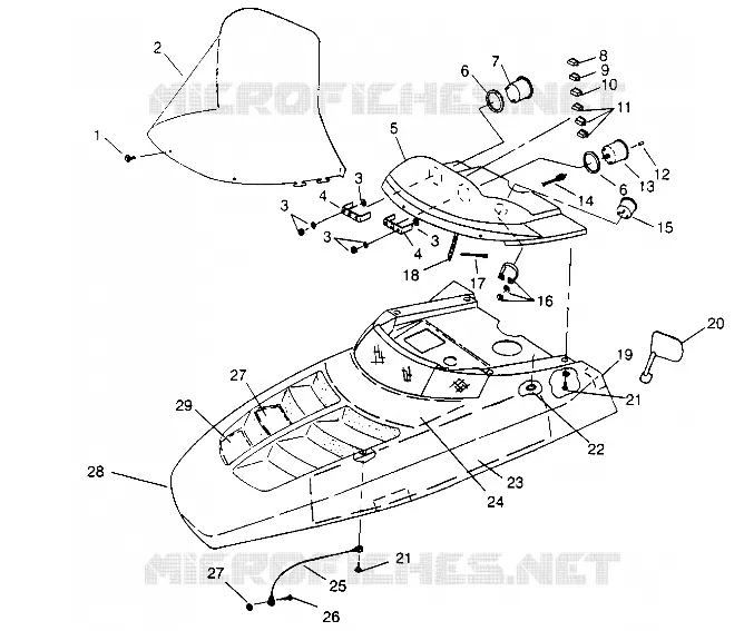 HAUBE ASSEMBLY XLT TOURING 0952857 and  EUROPEAN XLT TOURING E952857 (4929172917A013)