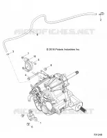 ANTRIEB, MAIN GEARCASE MOUNTING- Z17VHA57A2/E57AU (701249)