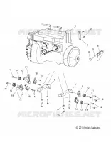 ENGINE, MOUNTING -S19CED5BSL ALL OPTIONEN (49SNOWENGINEMOUNT14550)
