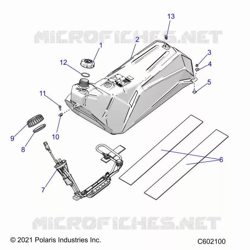 KRAFTSTOFFSYSTEM, FUEL TANK AND PUMP