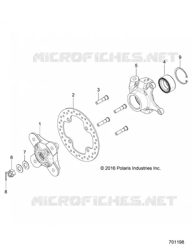 FRONT SUSPENSION CARRIER- Z17VDE99NM (701198)