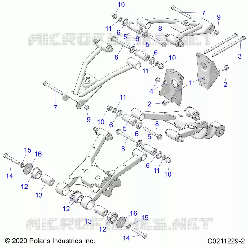 HINTERRADAUFHÃ„NGUNG CONTROL ARM, MOUNTING
