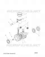 ENGINE, PISTON AND KURBELWELLE