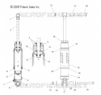 HINTER TRACK SCHOCK (INDY SP)(7043177)