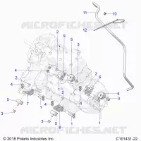 ENGINE, ÃŒBERTRAGUNG MOUNTING & LONG BLOCK