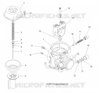 MOTOR, VERGASER, UPPER