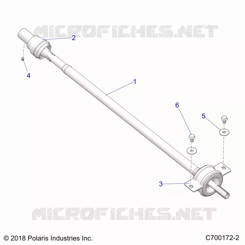 ANTRIEB, REAR PROP SHAFT