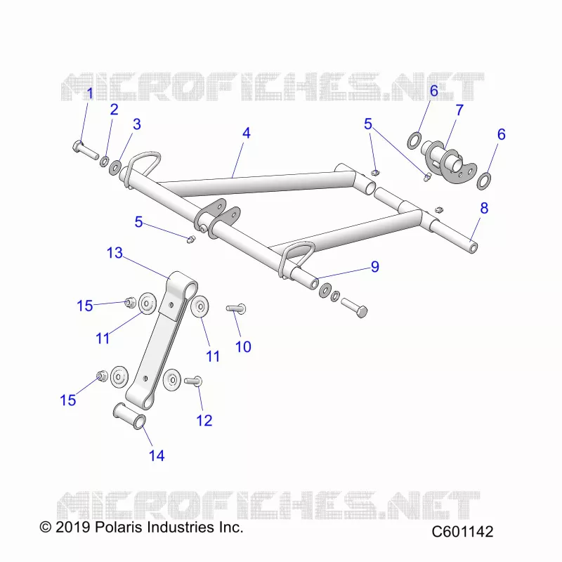 SUSPENSION, FRONT DREHMOMENTARM