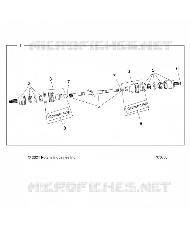 ANTRIEB, HALF SHAFT, FRONT