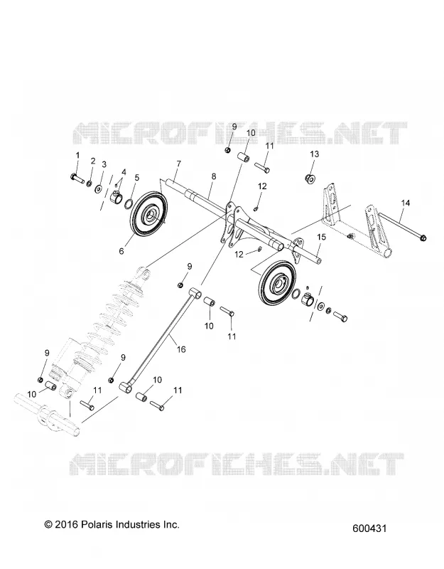 SUSPENSION, HINTER DREHMOMENTARM