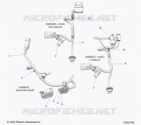 ELEKTRIC, WIRE HARNESS, HOOD, ELEC. START