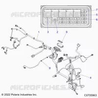 ELEKTRIC, WIRE HARNESS, CHASSIS