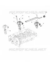 ENGINE, FUEL EINSPRITZPUMPE, DELIVERY PIPE