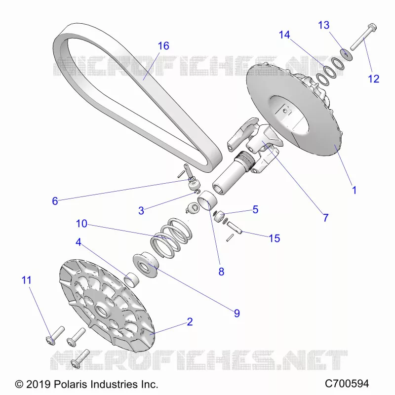 ANTRIEB, SECONDARY CLUTCH