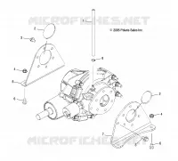 GETRIEBEGEHÄUSE MOUNTING, REAR