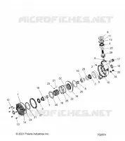 ANTRIEB, FRONT GEARCASE INTERNALS