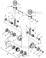 KOLBEN   KURBELWELLE CLASSIC E942865 AND  CLASSIC TOURING E942875 (49274027400042)