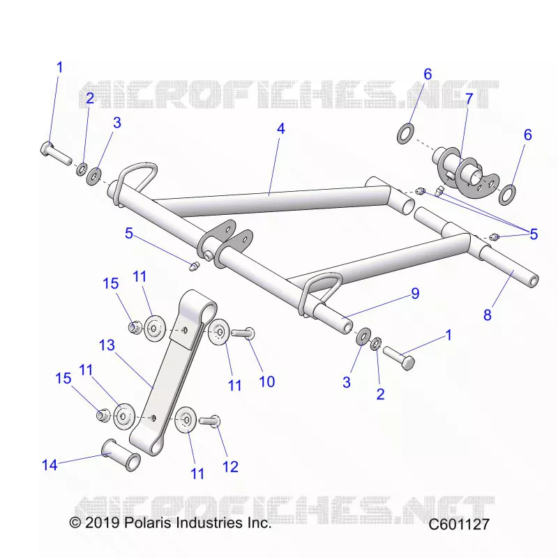 SUSPENSION, FRONT DREHMOMENTARM