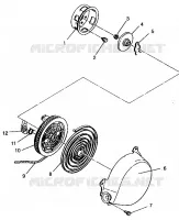 RÜCKZUG ANLASSER ASSEMBLY RXL TOURING E940869 (49274327430041)