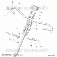 UPPER LENKEN & HANDLEBAR ASM.