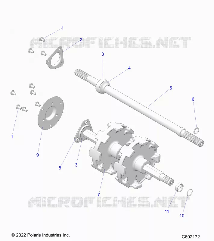 DRIVE TRAIN, JACKSHAFT AND ANTRIEBSWELLE