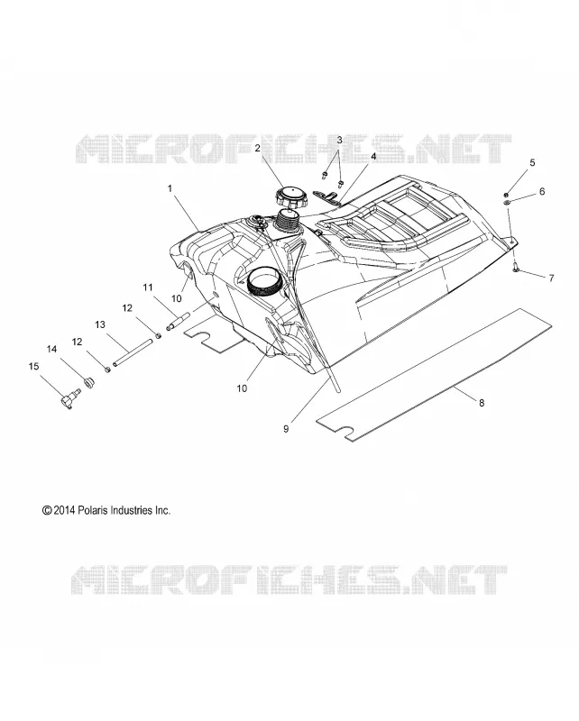 KRAFTSTOFFSYSTEM, FUEL TANK ASM.