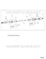 ANTRIEB, REAR DRIVE SHAFT