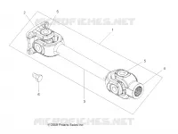 DRIVE TRAIN, KARDANWELLE, REAR