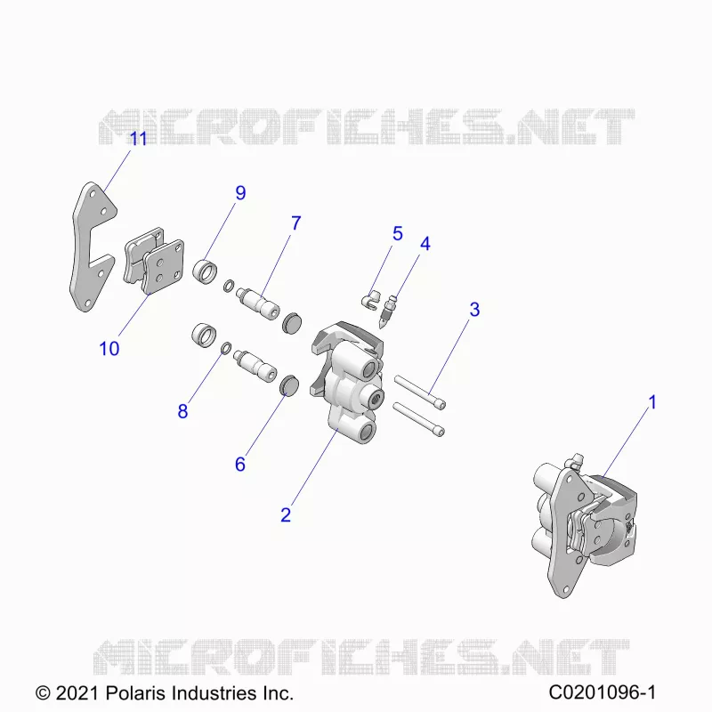 BRAKES, BREMSZANGE VORNE