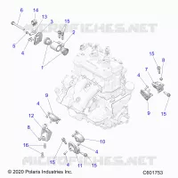 MOTOR, MOUNTING & LONG BLOCK