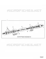 ANTRIEB, HALF SHAFT, FRONT