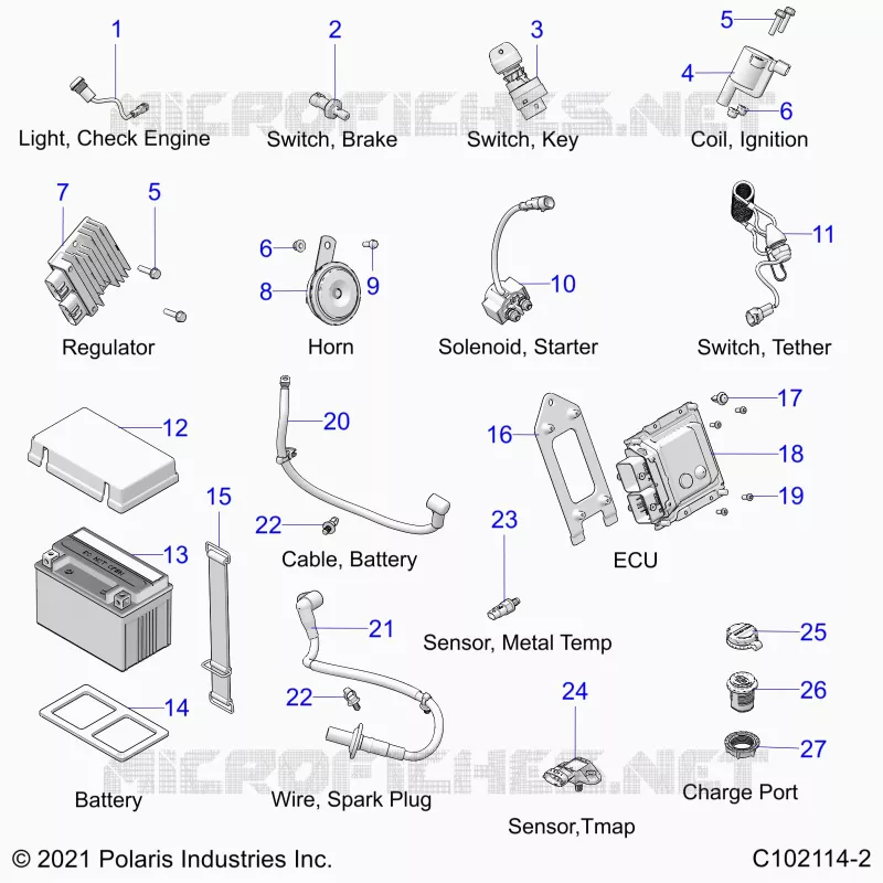 ELEKTRIC, COMPONENTS