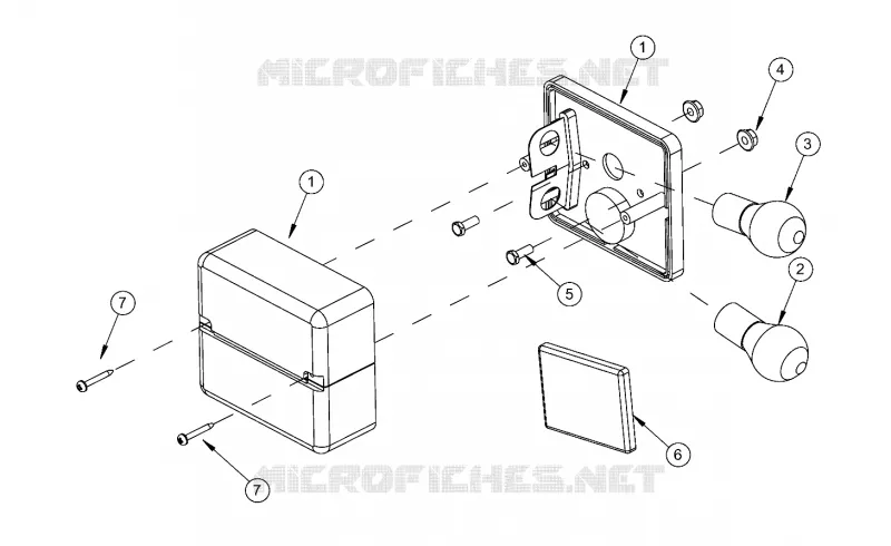 EUROPEAN COMPONENTS, TAILLAMP ECE
