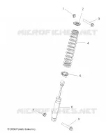 SUSPENSION, FRONT SHOCK