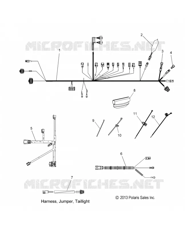 ELEKTRIC, WIRING HARNESSES