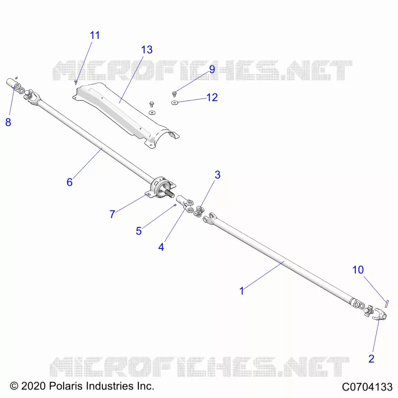 ANTRIEB, PROP SHAFT