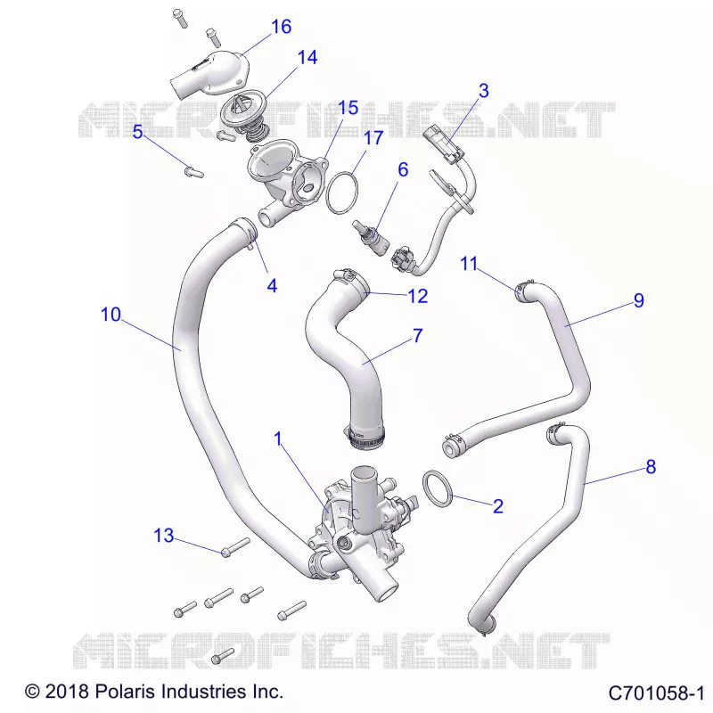 MOTOR, WATERPUMP AND BYPASS