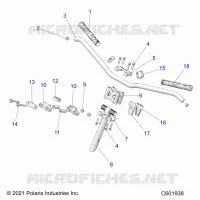 UPPER LENKEN & HANDLEBAR ASM.