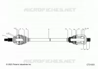 ANTRIEB, REAR HALF SHAFT