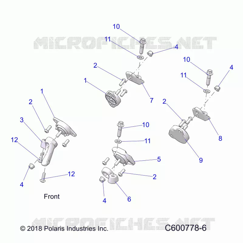 MOTOR, MOUNTING