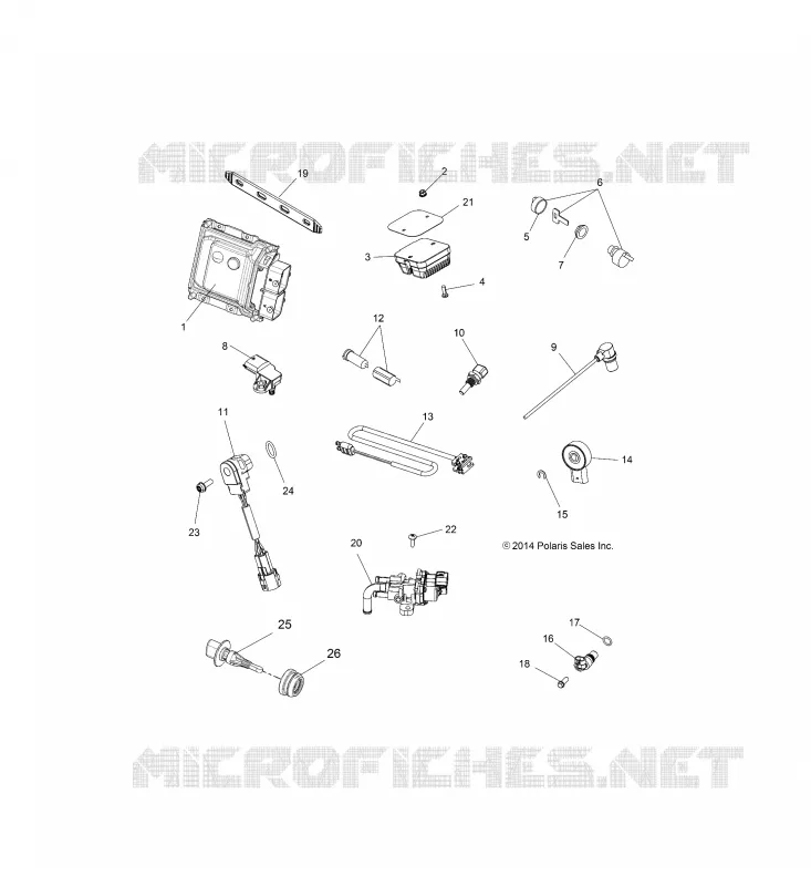 ELEKTRIC, SWITCHES, SENSORS, ECU AND CONTROL MODULES