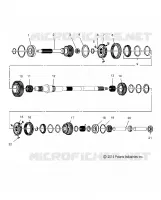 ANTRIEB, TRANSMISSION, INPUT AND MAIN SHAFT