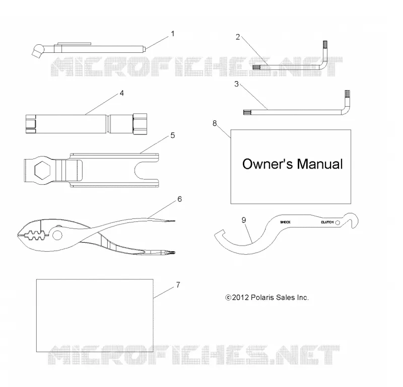 REFERENCES, TOOL KIT AND BEDIENUNGSANLEITUNG